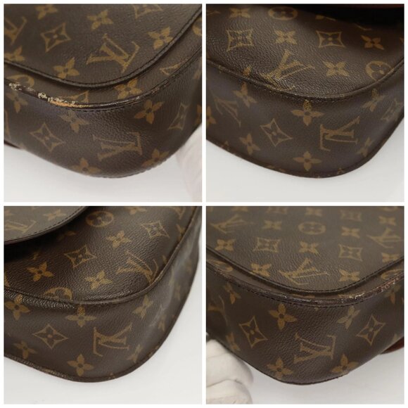 LOUIS VUITTON Monogram Saint Cloud GM Shoulder Bag M51242 LV Auth 128340 - Picture 14 of 16